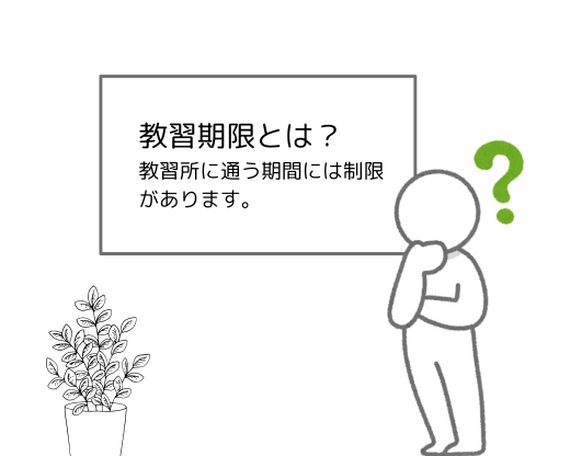 教習期限とは?